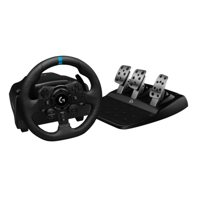 VOLANTE Y PEDALES LOGITECH TRUEFORCE G923 PC PS4 PS5 NEGRO