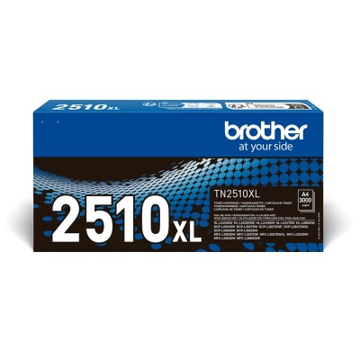 Tóner Original Brother TN2510XL Alta Capacidad/ Negro