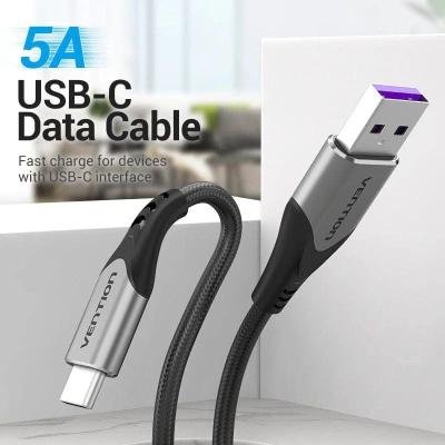 Cable USB 2.0 Tipo-C Vention COFHF/ USB Tipo-C Macho - USB