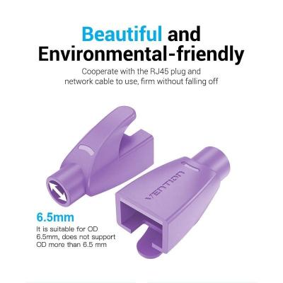 Funda Protectora RJ45 Vention IODV0-100/ 100 uds/ Morada