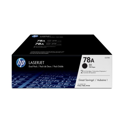 HP 78A Multipack 2x Negro Original | Tóner CE278AD