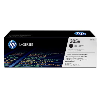 HP 305A Negro Original | Tóner CE410A