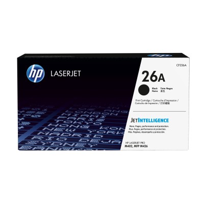 HP 26A Negro Original | Tóner CF226A