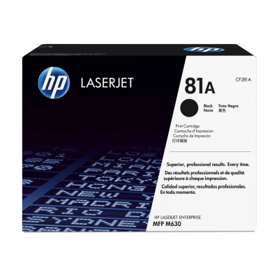 HP 81A Negro Original | Tóner CF281A