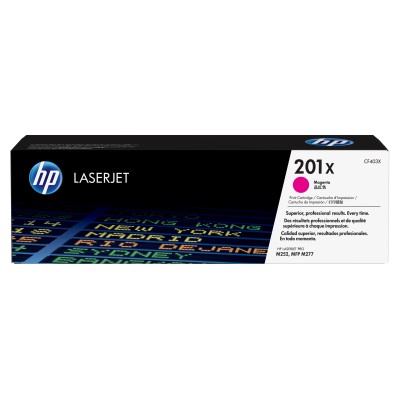 HP 201X Alta Capacidad Magenta Original | Tóner CF403X