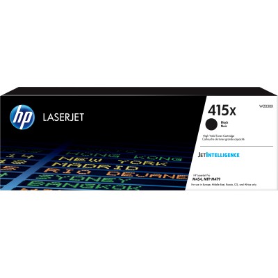 HP 415X Alta Capacidad Negro Original | Tóner W2030X