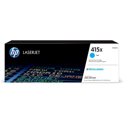 HP 415X Alta Capacidad Cian Original | Tóner W2031X