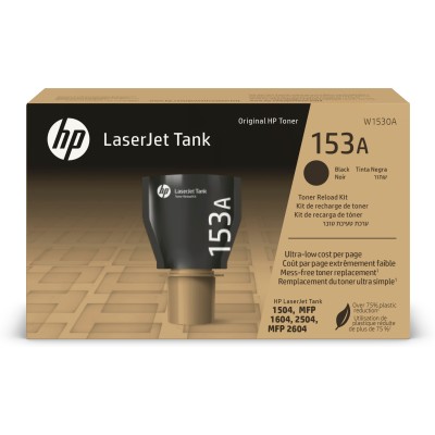 Kit de Recarga Tóner Original Laserjet Tank HP 153A Negro W1530A