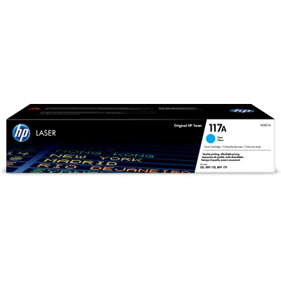 HP 117A Cian Original | Tóner W2071A