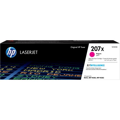 HP 207X Alta Capacidad Magenta Original | Tóner W2213X