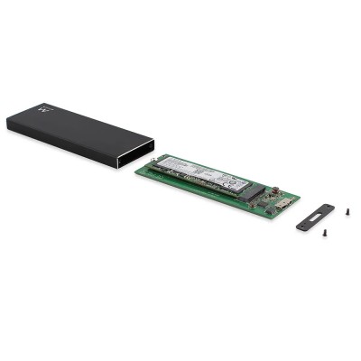 Ewent ew7023 caja externa ssd m2 USB 3.1 aluminio