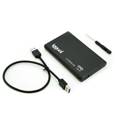 Iggual caja externa aluminio ssd 2.5" sata USB 3.0