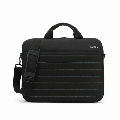 Coolbox maletin portatil 15.6" negro-impermeable