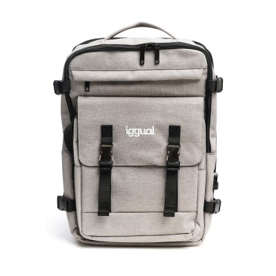 Iggual mochila viaje all-round urban xl gris