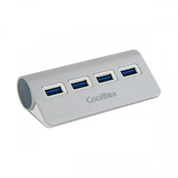 Coolbox hub alu-3 4 puertos usb3.0