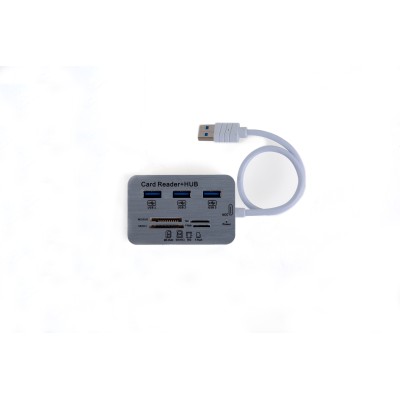 Iggual hub usb 3.0 x 3p + lector tarjetas usb 3.0