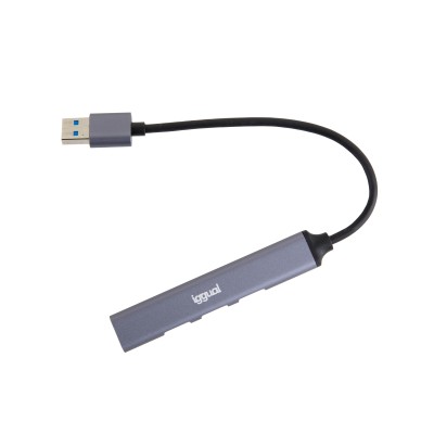 Iggual hub usb 3 puertos usb 2.0 + 1 usb 3.0 thin