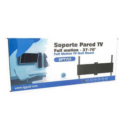 Iggual sptv13 soporte tv 37-75" 50kg pared full