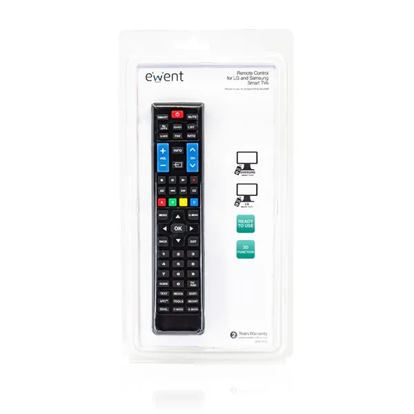 Ewent ew1575 mando tv universal para lg y samsung