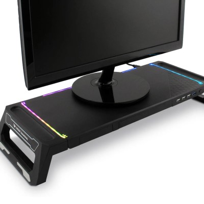 Deep gaming stand para monitor + hub dg-mob-06