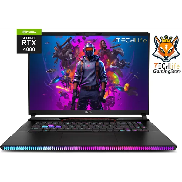 MSI Raider GE78HX-662ES Intel Core i9-14900HX 32GB 1TB SSD RTX4080 17" W11