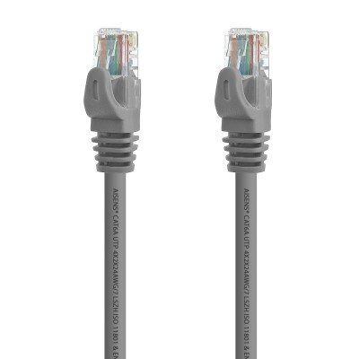 Aisens latiguillo rj45 cat.6a utp gris 10m