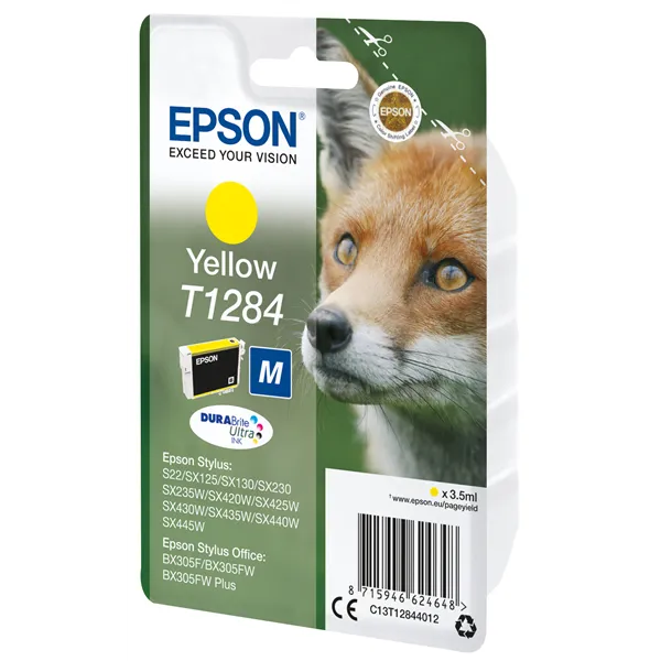 Epson cartucho t1284 amarillo