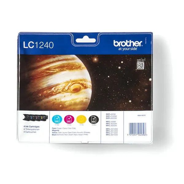 Brother cartucho multipack lc1240valbp