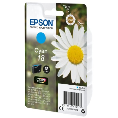 Epson cartucho t1802 cyan