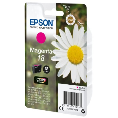 Epson cartucho t1803 magenta