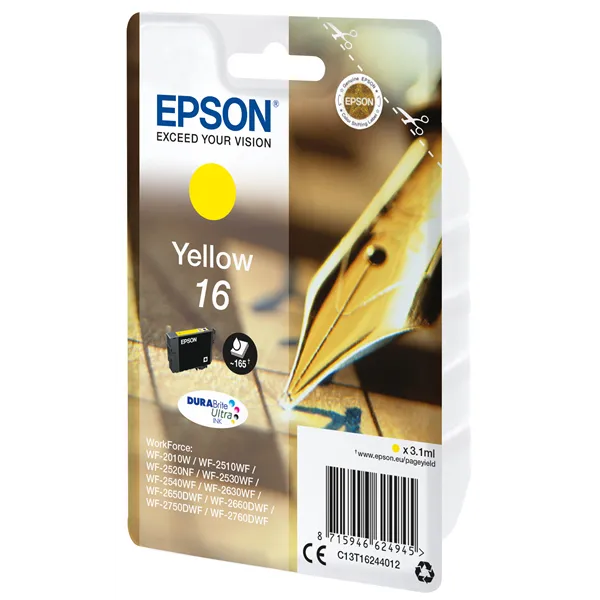 Epson cartucho t1624 amarillo