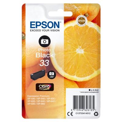 Epson cartucho t3341 negro