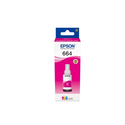 Epson botella tinta ecotank t6641 magenta