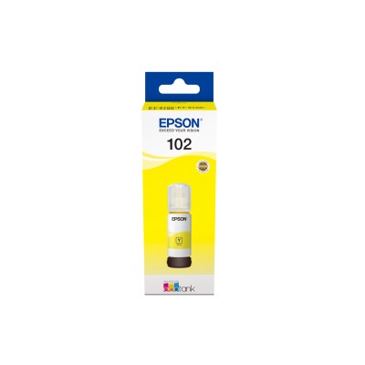 Epson botella tinta ecotank 102 amarillo