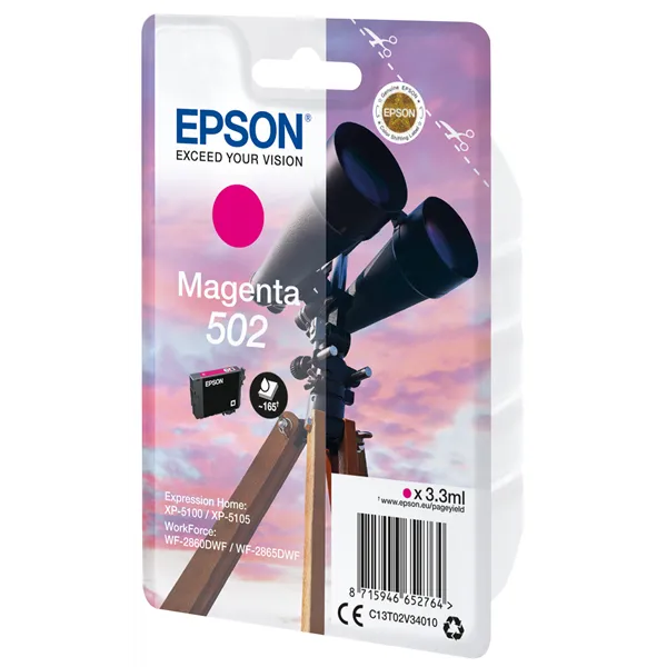 Epson cartucho 502 magenta