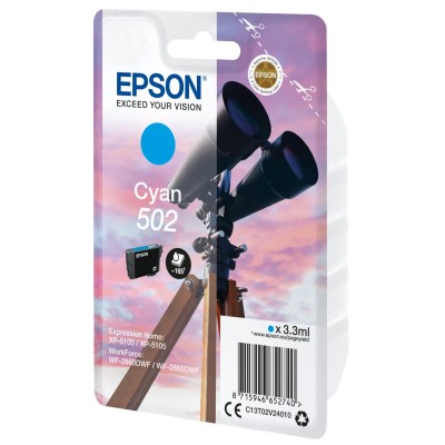 Epson cartucho 502 cyan