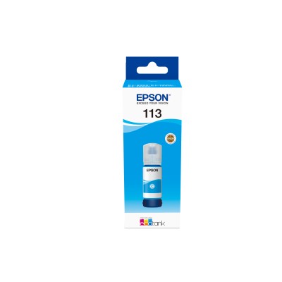 Epson botella tinta ecotank 113 cyan