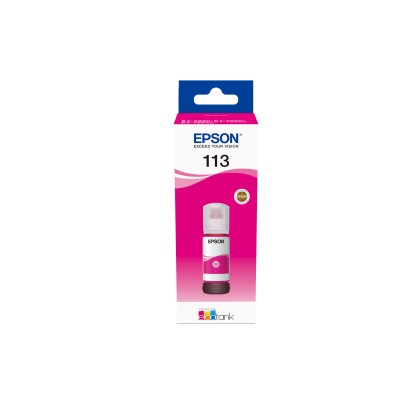 Epson botella tinta ecotank 113 magenta