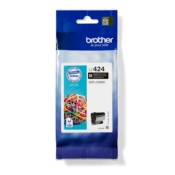 Brother cartucho lc424bk negro