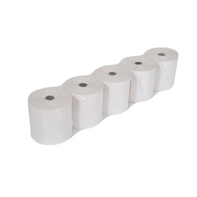 Iggual pack 5 rollos papel térmico sin bpa 80x80mm