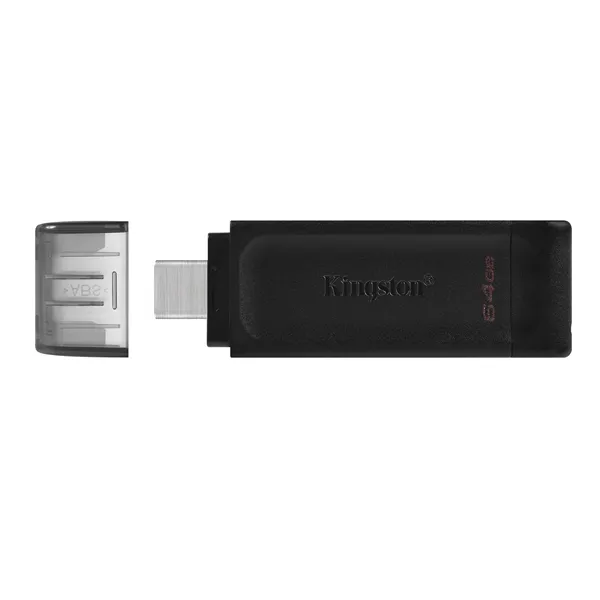 Kingston datatraveler dt70 64gb usb c 3.2  negro