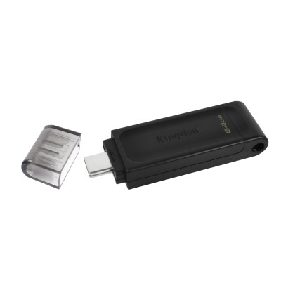 Kingston datatraveler dt70 64gb usb c 3.2 negro