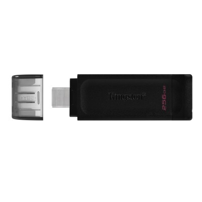 Kingston datatraveler dt70 256gb usb c 3.2 negro