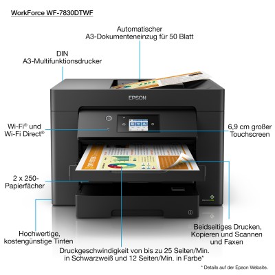 Epson multifunción workforce wf-7830dtwf