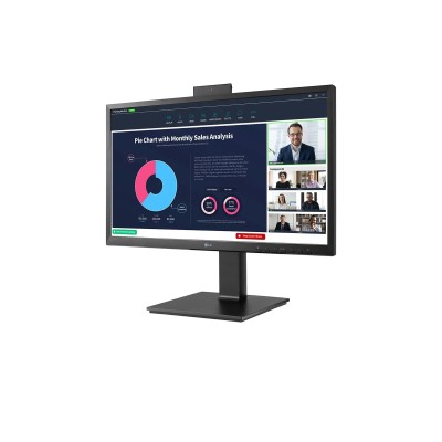 Lg 24bp750c-b monitor 23.8" rj45 usbc webcam aa mm