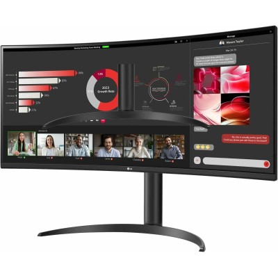 Lg 34wr55qc-b monitor 34" wqhd 2xhdmi dp usbc cur