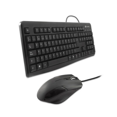 Coolbox kit teclado + raton usb con cable