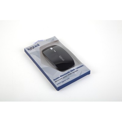 Iggual ratón bluetooth bom-1600dpi negro