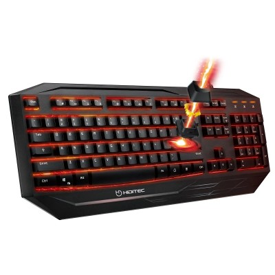 Hiditec teclado gaming gk200 retroiluminado