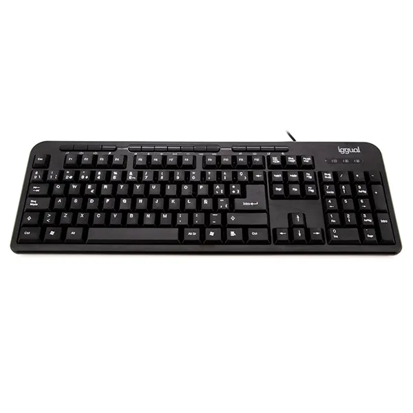 Iggual teclado multimedia ck-basic-120t negro